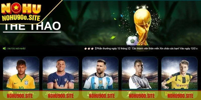Thể thao Nohu90 là sảnh cá cược đẳng cấp được yêu thích